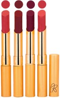 Rythmx Creamy Matte Long Lasing Premium Lipstick ( Coral, Brown, Peach, And Mauve Lip Colors)(8.8 g, Coral, Brown, Peach, Mauve) - Price 374 76 % Off  