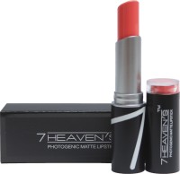 7 Heavens PhotoGenic Matte Lipstick(3.8, Apricot) - Price 250 79 % Off  