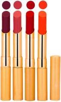Rythmx Creamy Matte Long Lasing Premium Lipstick ( Peach, Mauve, Orange, And Red Lip Colors)(8.8 g, Peach, Mauve, Orange, Red) - Price 374 76 % Off  