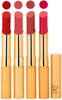 Rythmx Creamy Matte Long Lasing Premium Lipstick ( Passion Red, Pink, Nude, And Magenta Lip Colors)(8.8 g, Passion Red, Pink, Nude, Magenta) - Price 374 76 % Off  