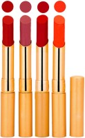 Rythmx Creamy Matte Long Lasing Premium Lipstick ( Valentino, Plum, Orange, And Red Lip Colors)(8.8 g, Valentino, Plum, Orange, Red) - Price 374 76 % Off  
