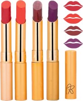 Rythmx Imported Matte Lipstick Combo 46201627(16 g, Multicolor,) - Price 374 76 % Off  