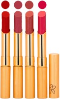 Rythmx Creamy Matte Long Lasing Premium Lipstick ( Valentino, Plum, Nude, And Magenta Lip Colors)(8.8 g, Valentino, Plum, Nude, Magenta) - Price 374 76 % Off  