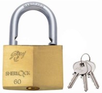Godrej Sherlock 60 mm (Blister) Lock(Gold)