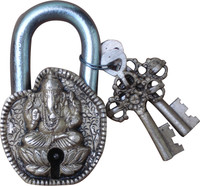 Aakrati Lord Ganesha of Brass Padlock(Yellow) RS.899.00