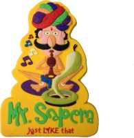 Just Lyke That Mr Sapera Fridge Magnet Pack of 1(Multicolor)