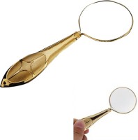 Pia International Antique 5X Magnifying Glass(Gold)