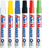 Artline 400XF Bullet Tip Paint Markers(Set of 6, Multicolor) RS.320.00