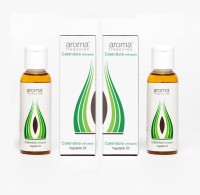 AROMA TREASURES Calendula (infused) Oil 50ml (Pack Of 2)(100 ml)