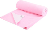 Quick Dry Cotton, Rubber Baby Bed Protecting Mat Mat(Pink, Extra Large) Quick Dry Cotton, Rubber Baby Bed Protecting Mat Mat(Pink, Extra Large)