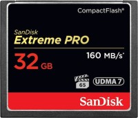 SanDisk Pro 32 GB Compact Flash Class 10 160 MB/S  Memory Card