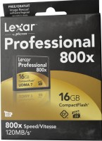 Lexar 16 GB Compact Flash 160 MB/s  Memory Card