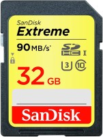 SanDisk 4K 32 GB Extreme HD Video Class 10 90 MB/s  Memory Card