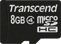Transcend 8 GB MicroSD Card Class 4  Memory Card