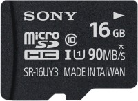 SONY SR-16UY3A/T1 16 GB MicroSD Card Class 10 90 MB/s  Memory Card