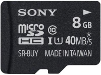 SONY 8 GB SDHC Class 10 4 MB/s  Memory Card