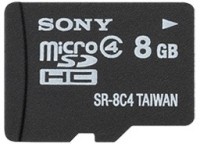 SONY 8 GB SDHC Class 4  Memory Card