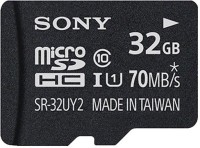 SONY 32 GB MicroSDHC Class 10 70 MB/s  Memory Card(With Adapter)