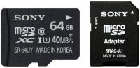 SONY 64 GB MicroSDXC Class 10  Memory Card