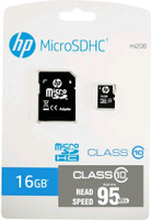 HP Ultra 16 GB MicroSDHC Class 10 95 MB/s  Memory Card