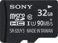 SONY 32 GB MicroSDHC Class 10 90 MB/s  Memory Card(With Adapter)