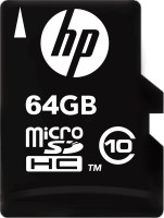 HP 64 GB MicroSDHC Class 10 90 MB/s  Memory Card