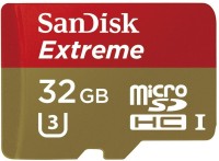 SanDisk Extreme 32 GB MicroSDHC Class 10 60 MB/s  Memory Card(With Adapter)