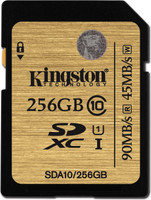 KINGSTON 256 GB MicroSDXC Class 10 45 MB/s  Memory Card