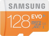 SAMSUNG Evo 128 GB MicroSDXC Class 10 48 MB/s  Memory Card