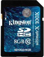 KINGSTON ULTIMATE X 8 GB SDHC Class 10 22 MB/s  Memory Card