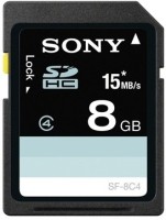 SONY 8 GB SDHC Class 4  Memory Card