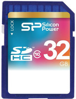 Silicon Power 32 GB SDHC Class 10  Memory Card