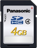 Panasonic 4 GB SDHC Class 4 20 MB/s  Memory Card