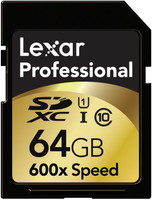 Lexar 64 GB SDHC Class 10  Memory Card