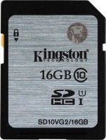 KINGSTON 16 GB SDHC Class 10 80 MB/s  Memory Card