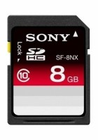 SONY 8 GB SDHC Class 10 22 MB/s  Memory Card