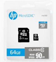 HP 64 GB SDXC Class 10 90 MB/s  Memory Card(With Adapter)
