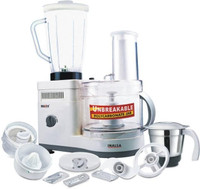 Inalsa Maxie Classic 600 W Juicer Mixer Grinder (3 Jars, Grey)