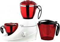 Butterfly 3 Jars Desire 745 W Mixer Grinder (3 Jars, Red)