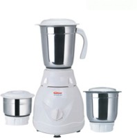 SUNFLAME DX3 Style 500 W Mixer Grinder (3 Jars, White)