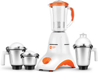 Orient Actus Accord MG7503G 750 W Mixer Grinder (4 Jars, White & Blue)