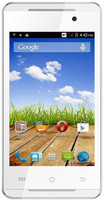 Micromax Canvas Fire (White & Silver, 4 GB)(512 MB RAM) - Price 3299 52 % Off