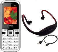 I Kall K14 with MP3/FM Player Neckband(Black & White)