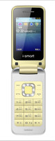 Ismart IS-204-Flip(Gold & Silver) - Price 1499 11 % Off