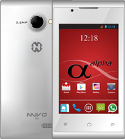 nuvo Alpha NS35 4GB (White, 4 GB)(512 MB RAM) - Price 2374 32 % Off  