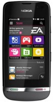 Nokia Asha 311 (Dark Grey, 140 MB)(128 MB RAM)