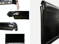 ADITYA LED TV COVERS for 50 inch LED TV  - TRANSPARENT PVC(Black)   Laptop Accessories  (ADITYA)