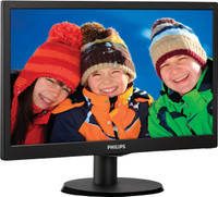 Philips 163V5LSB23/94 15.6 inch LED Backlit LCD Monitor(Response Time: 11 ms, 60 Hz Refresh Rate)