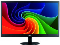 AOC 15.6 inch LED Backlit LCD - e1670Swu/WMMonitor(Black) RS.4985.00