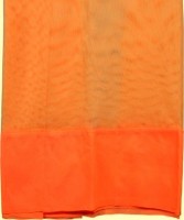 Purabi Nylon Adults Double Bed Mosquito Net(Orange)